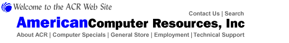 American Computer Resources, Inc - Main Logo